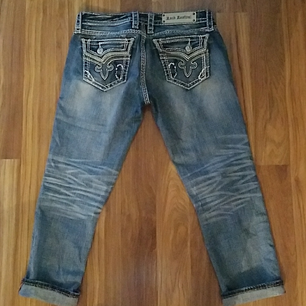 Rock Revival crop jeans size 29